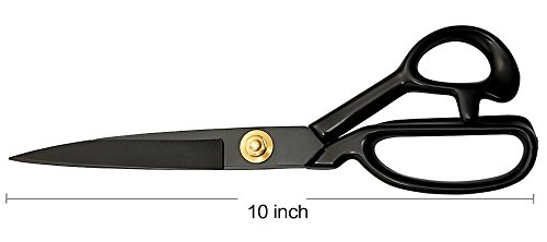 Sewing Scissors Fabric Scissors - Industrial Strength High Carbon Steel  Tailor Scissor Shears for Fabric Leather Sewing Dressmaking Tailoring Home